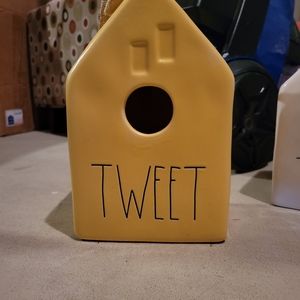 Rae Dunn bird house